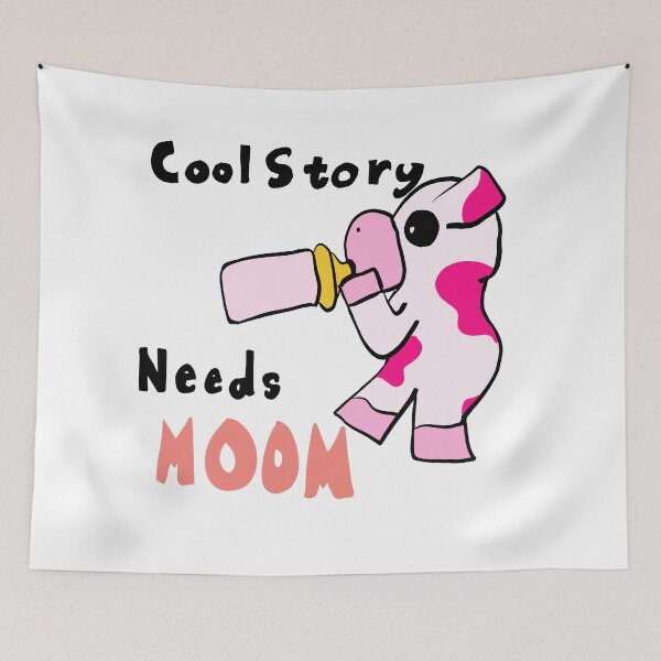 Item preview, Strawberry Cow Cartoon Mom designed and sold by Hungrydots.