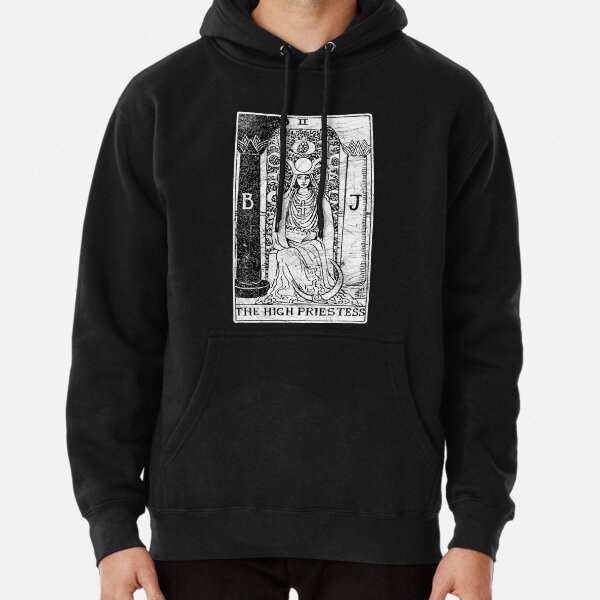The High Priestess Tarot Card - Major Arcana - fortune telling - occult Pullover Hoodie