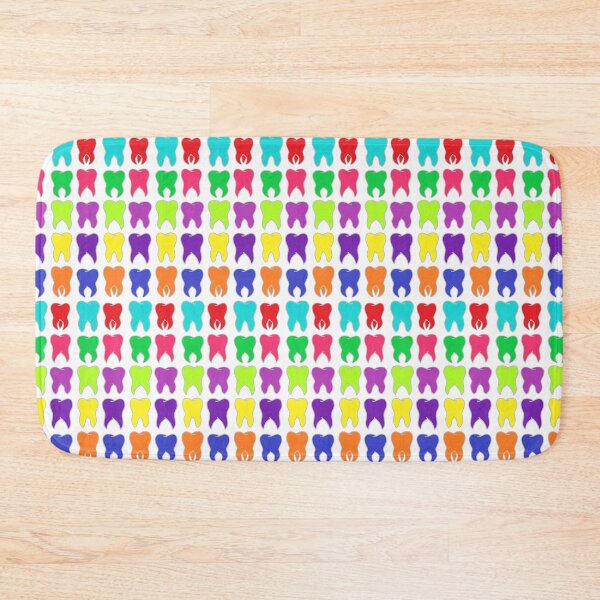 Item preview, Rainbow Mismatched Teeth designed and sold by thehippiehygienist.