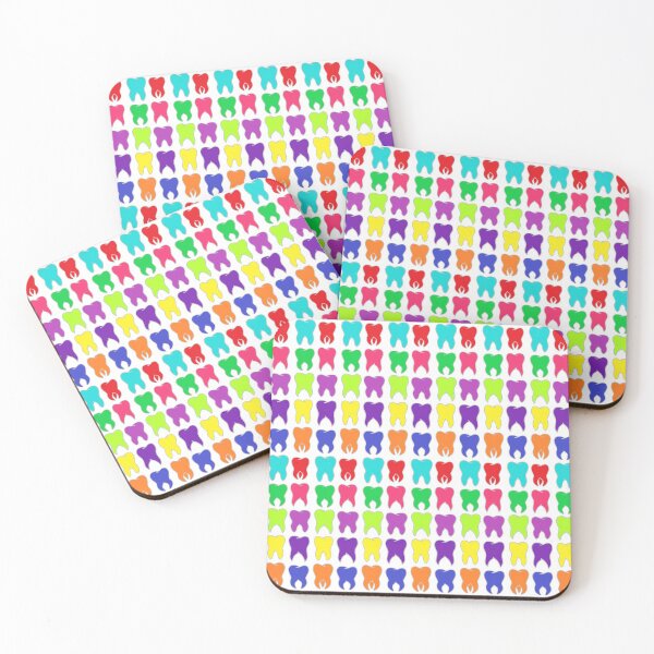 Item preview, Rainbow Mismatched Teeth designed and sold by thehippiehygienist.