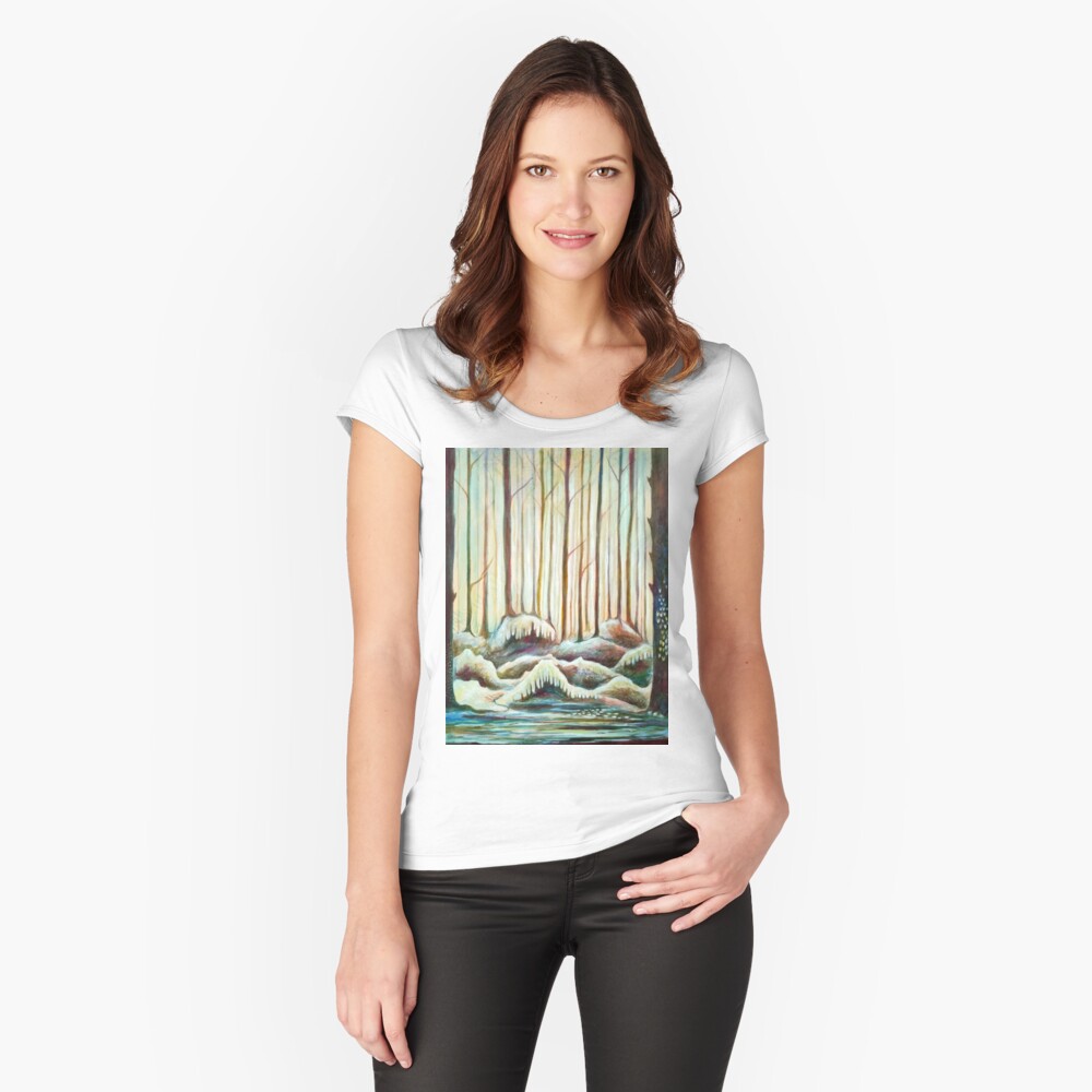 Artikel-Vorschau von Tailliertes Rundhals-Shirt, designt und verkauft von LillianBerthel.