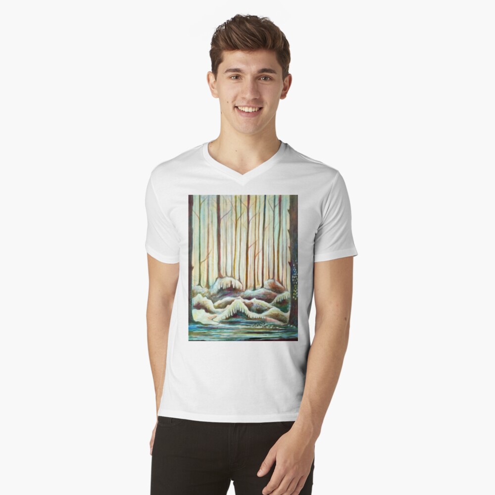 Artikel-Vorschau von T-Shirt mit V-Ausschnitt, designt und verkauft von LillianBerthel.