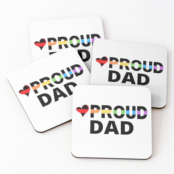 Item preview, LGBTQ Proud Dad designed and sold by The-Gayborhood.
