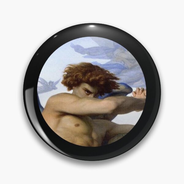 Item preview, Fallen Angel Detail (Sticker and Pin) designed and sold by solange-annick.