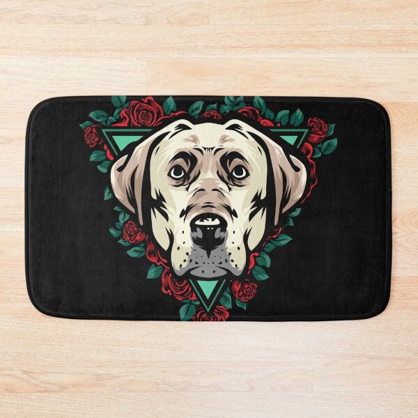 Item preview, Labrador Dog in rose designed and sold by WearthisTee009.
