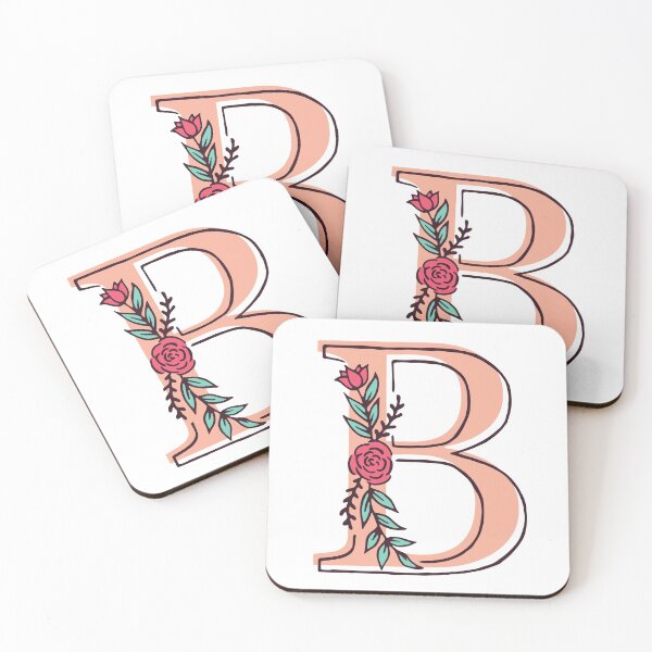 Item preview, B Floral l Monogram designed and sold by TTOLEDO10K.