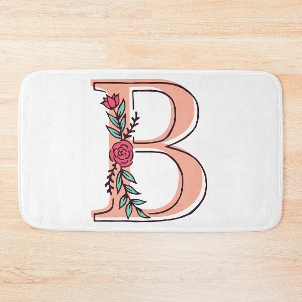 Item preview, B Floral l Monogram designed and sold by TTOLEDO10K.