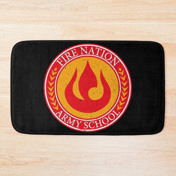 Item preview, Fire Nation Army School WORN logo designed and sold by GraphicBazaar.