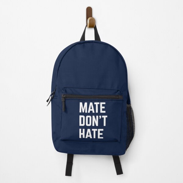 Slogan Backpacks Redbubble