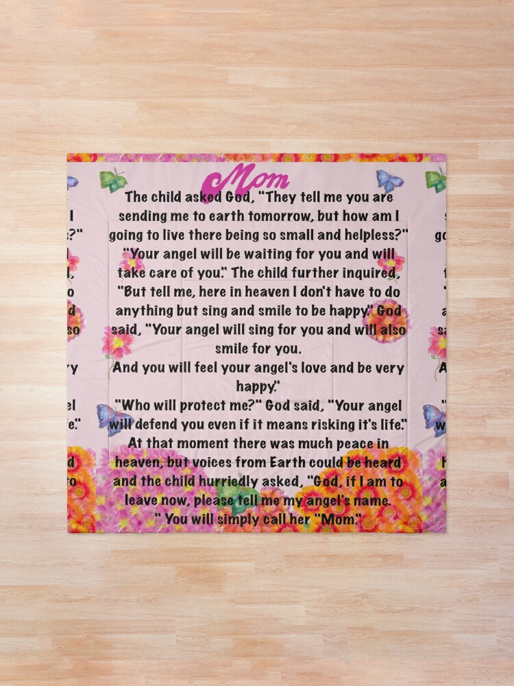 The best Mother's Day gifts 2024, You will simply call her mom Beautiful  poem about motherhood with angels Art Board Print for Sale by Artonmytee