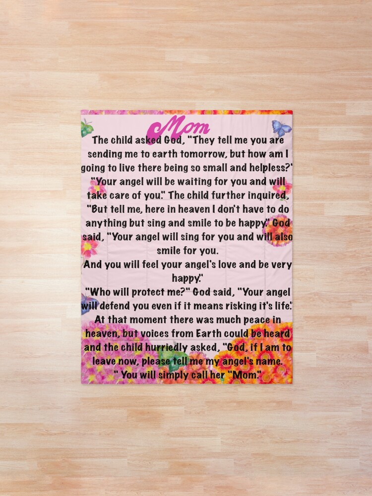 You will simply call her mom Beautiful poem about motherhood in Blue You will simply call her mom Beautiful poem about motherhood in Blue