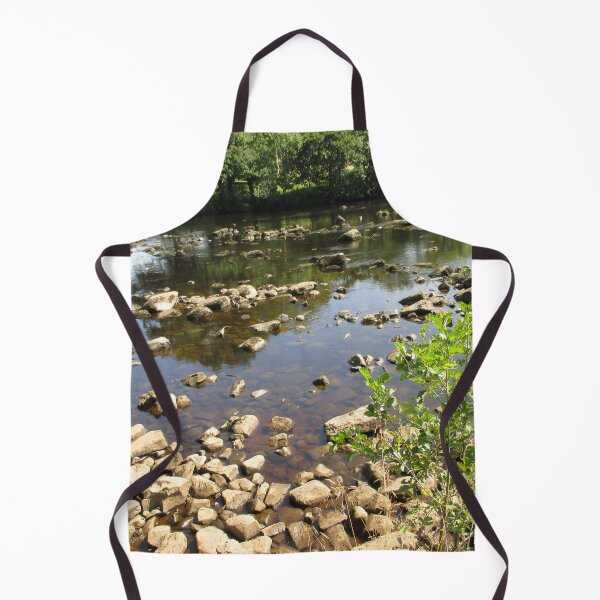 Merch #99 -- Stream Stones - Shot 2 (Hadrian's Wall) Apron