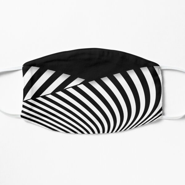 Whirly-Gig OpArt Flat Mask