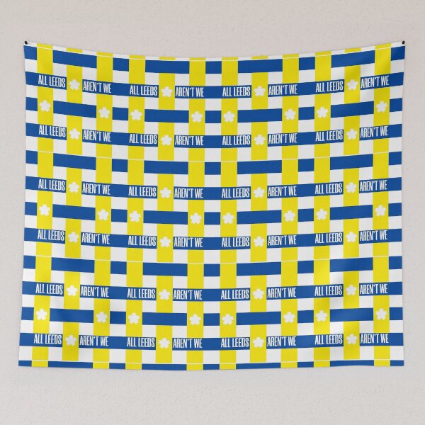 Item preview, Leeds united green color pattern designed and sold by Ortzi68.