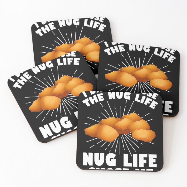 Item preview, Funny Nugget, Nug Life, Chicken Nugget design designed and sold by Lisbob.