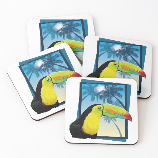 Item preview, Green-billed toucan designed and sold by obscurite.