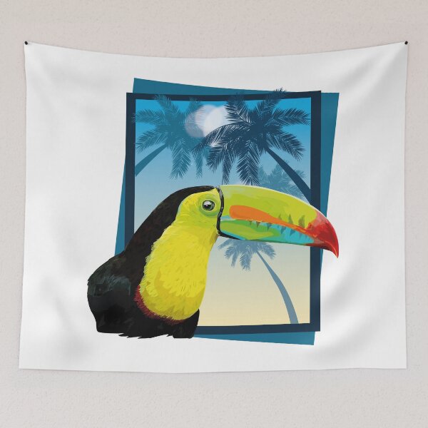 Item preview, Green-billed toucan designed and sold by obscurite.