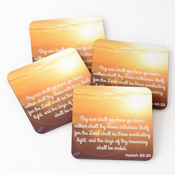 Item preview, Isaiah 60:20 designed and sold by Caregiverology.