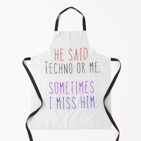 Item preview, He Said Techno or me designed and sold by Raw Creative Prints.
