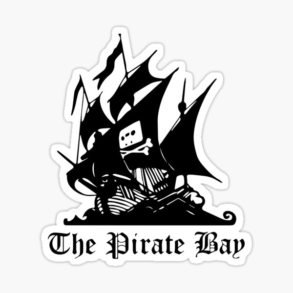 Pirate Bay Flag Stickers - Redbubble