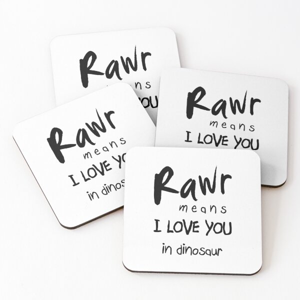 Item preview, RAWR - means "I LOVE YOU" in dinosaur designed and sold by Cyndy K..