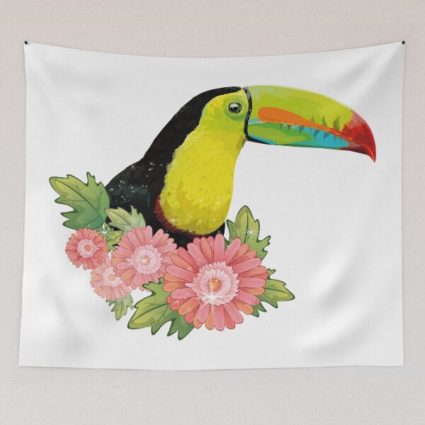 Item preview, Green-billed toucan designed and sold by obscurite.