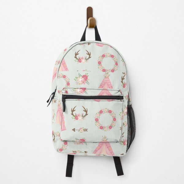 Boho Neck Gator Floral Boho Backpack