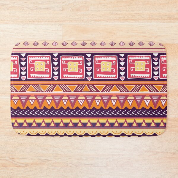 Item preview, Mayan Aztec Tribal Pattern designed and sold by Vector Scout Lab.
