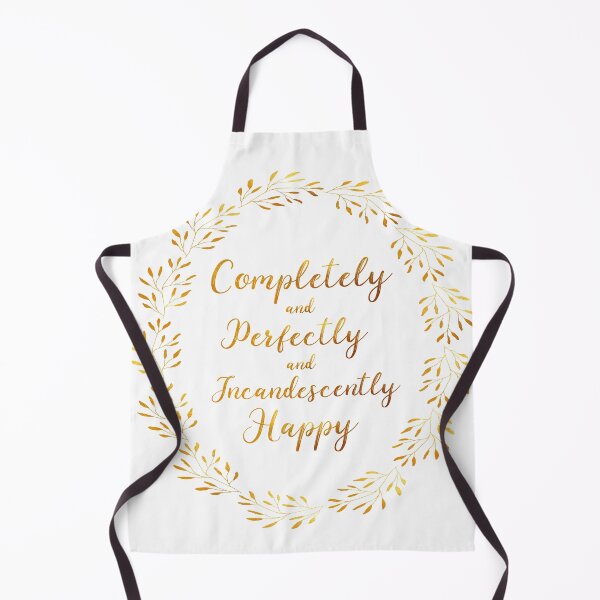 Item preview, Completely and Perfectly and Incandescently Happy | Gold designed and sold by RocketPunchSC.