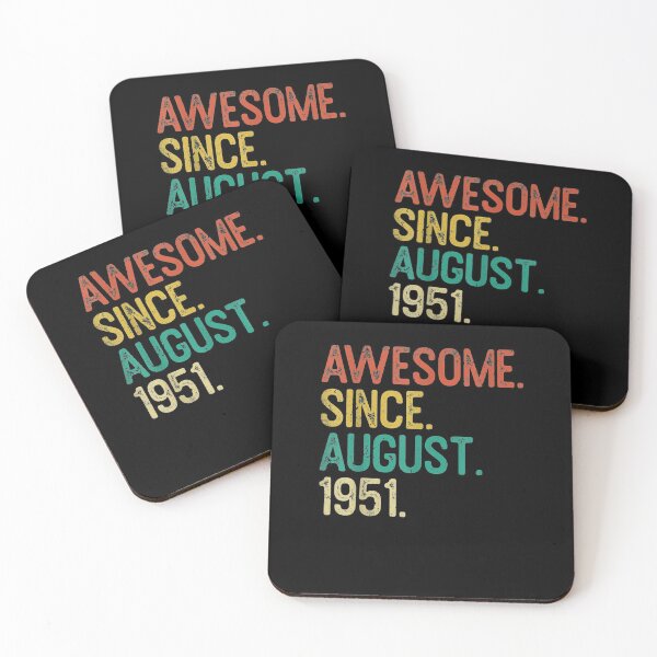 Item preview, 69th Birthday Vintage Awesome August 1951 Gifts 69 Years Old designed and sold by Jocasta1998.