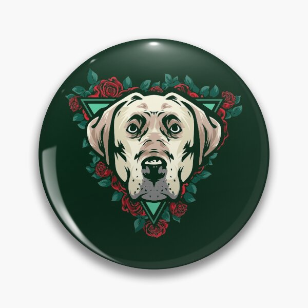 Item preview, Labrador Dog in rose designed and sold by WearthisTee009.