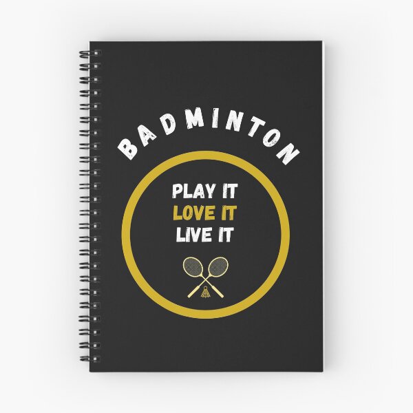 Item preview, BADMINTON - play, love, live it designed and sold by BadmintonStore.