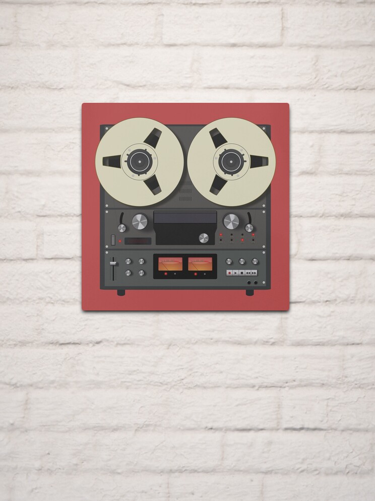 Audiophile Tape Recorder Tape Recorder Art Print by mooon85