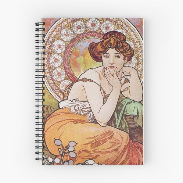 Item preview, Alphonse Mucha - Topaz designed and sold by artcenter.