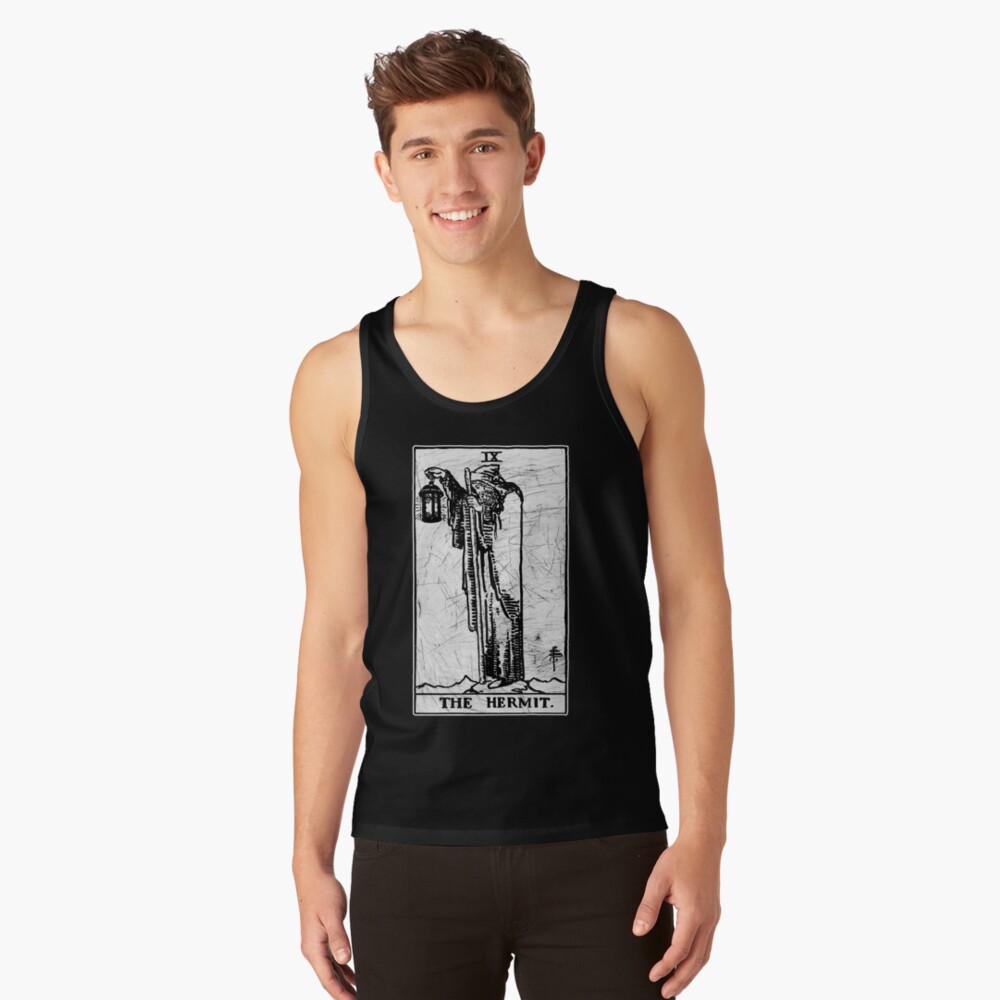 Discover The Hermit Tarot Card - Major Arcana - fortune telling - occult Tank Top