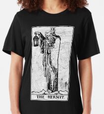 The Hermit Tarot Card - Major Arcana - fortune telling - occult Slim Fit T-Shirt