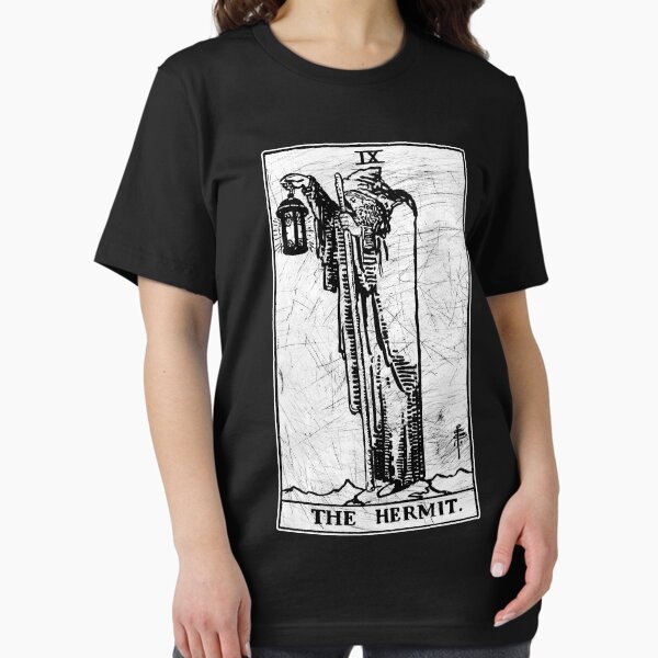 Vista previa del artículo con la obra «La carta del tarot ermitaño - Arcanos mayores - adivinación - ocultismo», diseñado y vendido por createdezign.