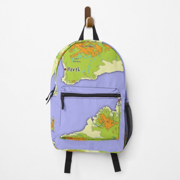 Item preview, Australia physical map topographic map of Australia lakes rivers, coast, Capitals and Major cities designed and sold by mashmosh.