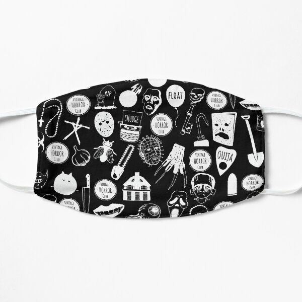 Vintage Horror Club Flat Mask