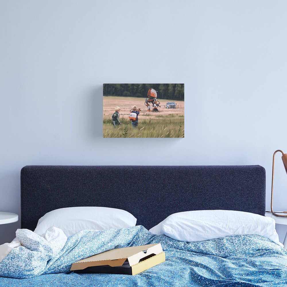 Fjärrhandske Canvas Print