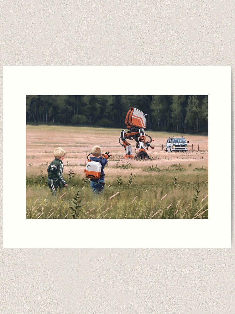 Alternate view of Fjärrhandske Art Print