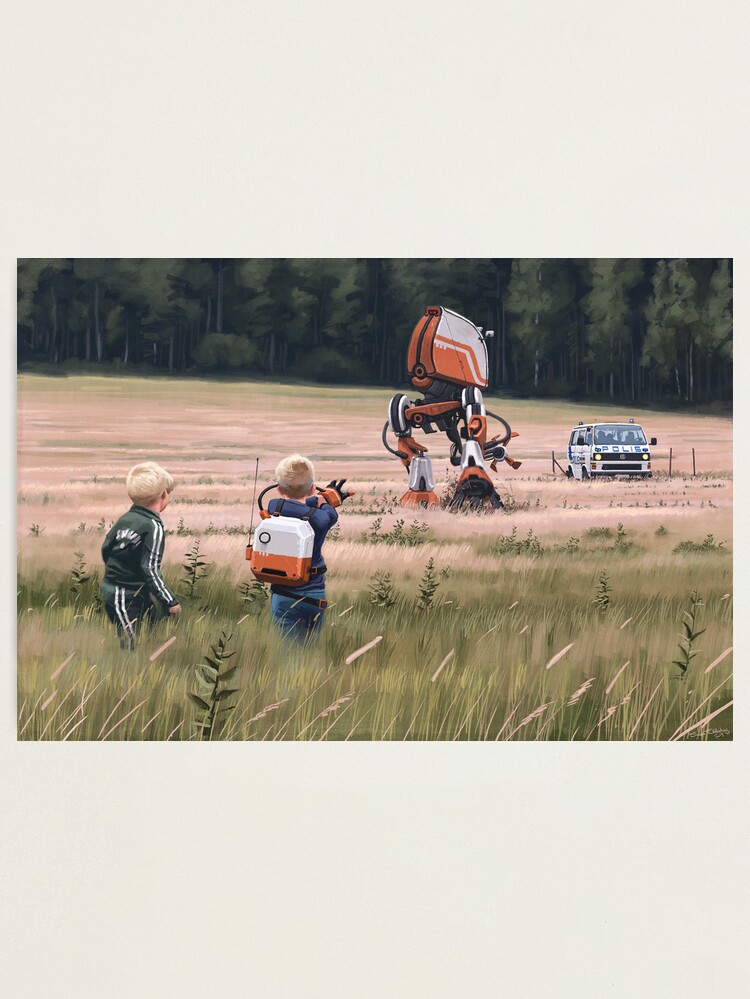 Alternate view of Fjärrhandske Photographic Print