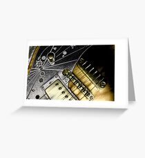 Aquarius Guitar Greeting Card