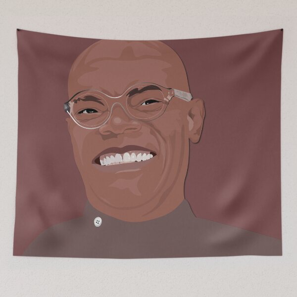Item preview, S. L. Jackson Illustration designed and sold by Dead-Famous.