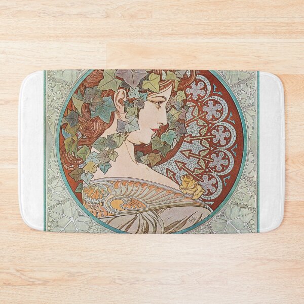 Item preview, Alphonse Mucha - Ivy  1901 designed and sold by artcenter.