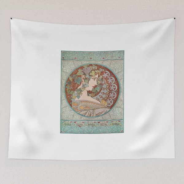 Item preview, Alphonse Mucha - Ivy  1901 designed and sold by artcenter.
