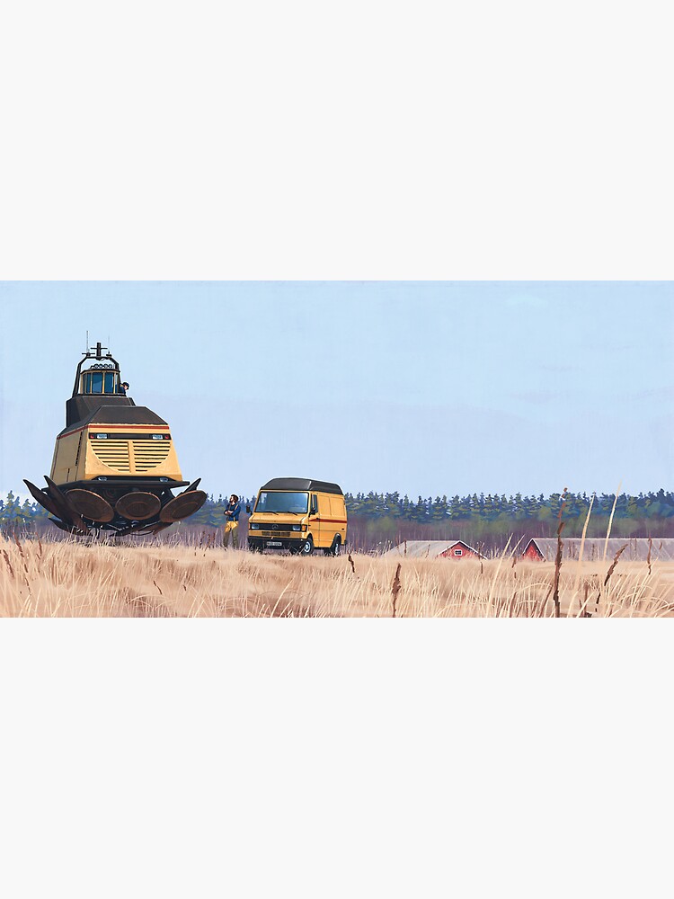 Lokskepp T-50 by simonstalenhag
