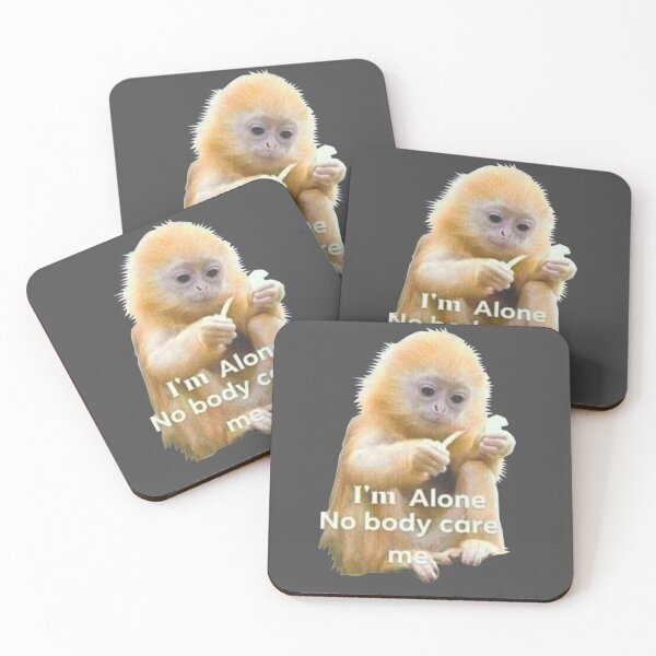 Item preview, oh that poor baby monkey designed and sold by Fatsenshi.