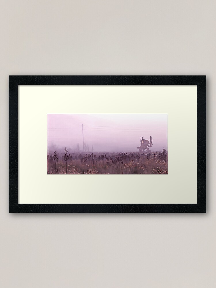 Alternate view of Maltemann Daktyl Framed Art Print