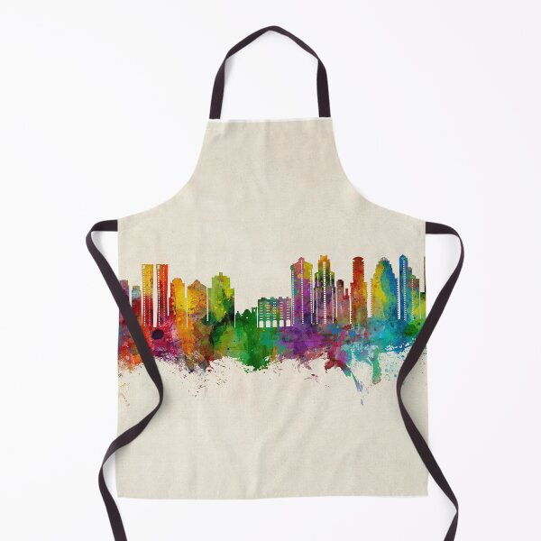 Item preview, Benidorm Spain Skyline designed and sold by ArtPrints.
